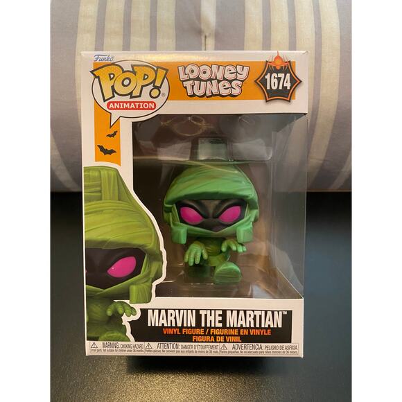 Funko Pop Animation:  Looney Tunes - Marvin The Martian - Picture 1 of 6